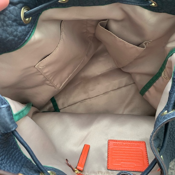 Coach Soft Pebbled Leather Drawstring Shoulder Bag - Picture 11 of 12